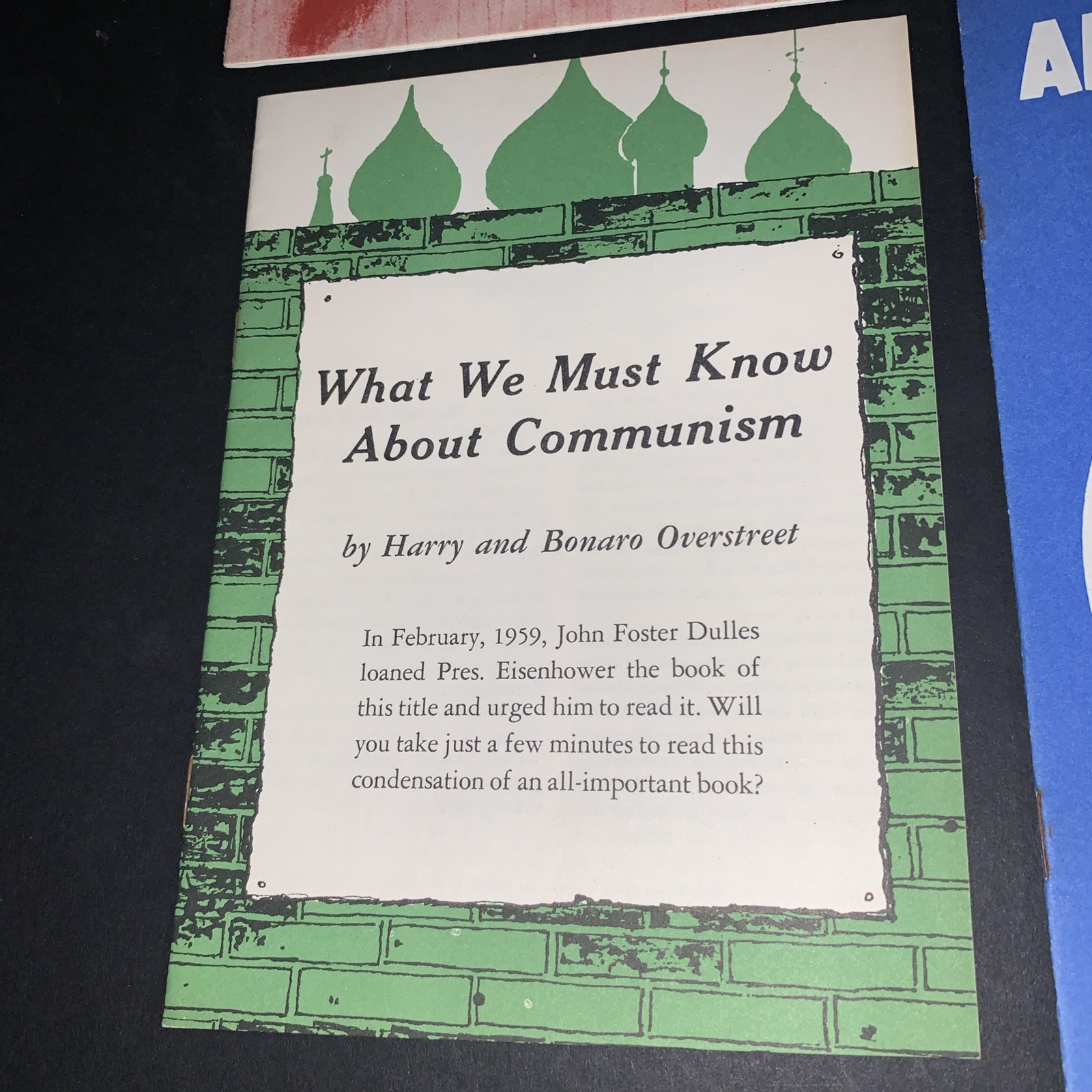 Vintage 1950s 1960s Anti Communism Pamphlets Lot General Motors GM Men & Women