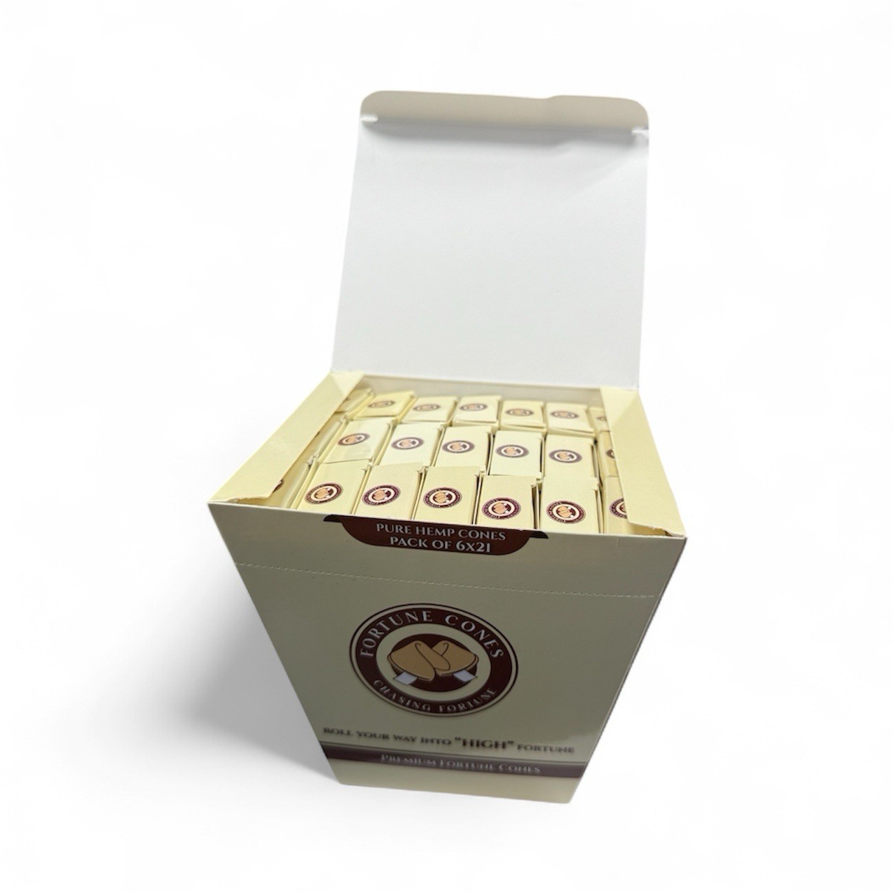 FORTUNE CONES – PREMIUM 63 CONES PACK – PURE HEMP- MINI CONES 70/26MM