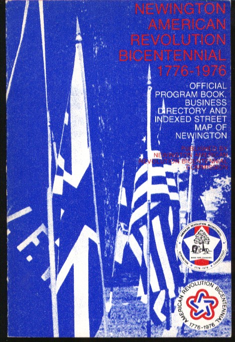 Newington American Revolution Bicentennial Program Book 1776-1976
