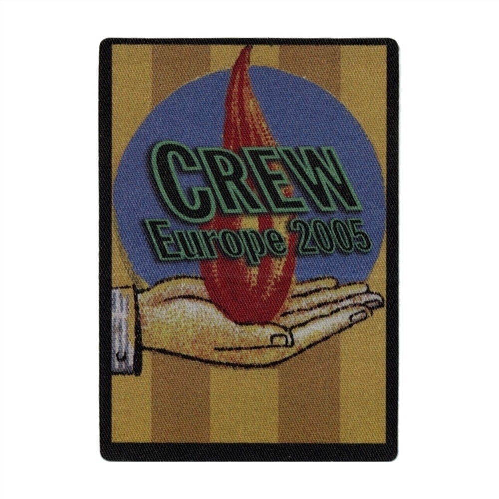 Bob Dylan 2005 Europe concert tour Working Crew Backstage Pass
