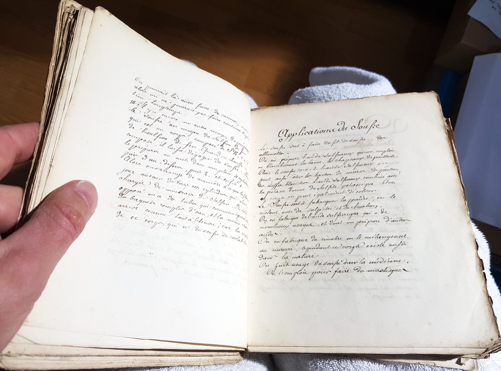 Important 19th Century Physics Chemistry Manuscript Set, Many Diagrams