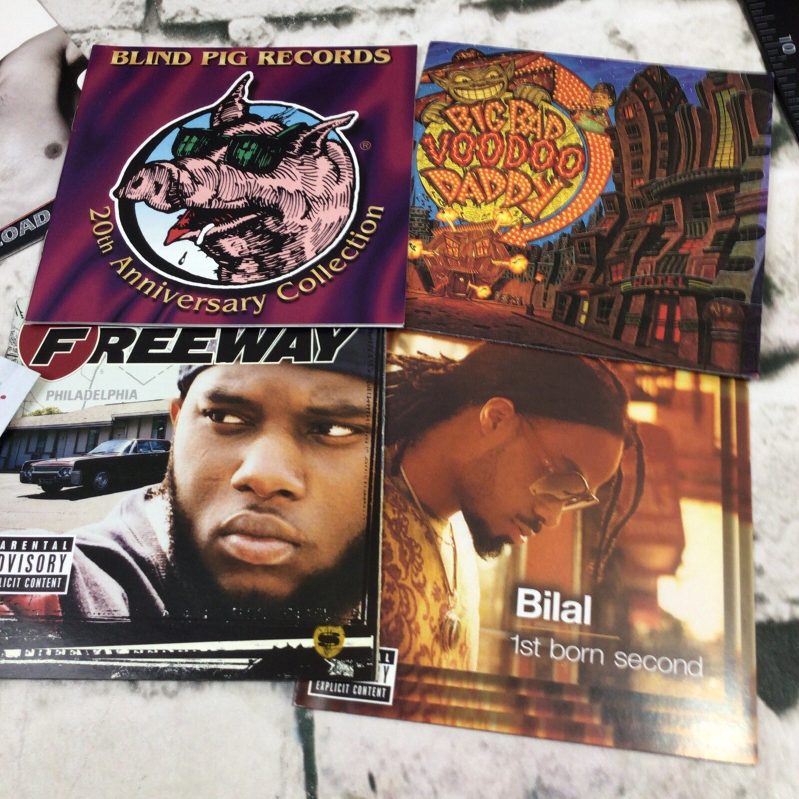 CD Cover Art Lot Of 18 Inserts Mixed Genres Rock Hip Hop Def Leopard Chicago