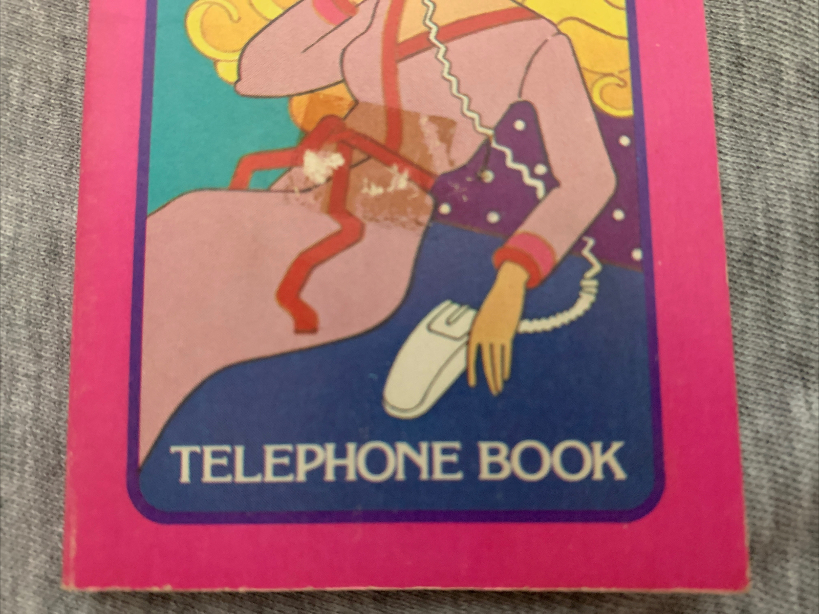 Vintage Mattel 1981 Barbie Telephone Book Unused