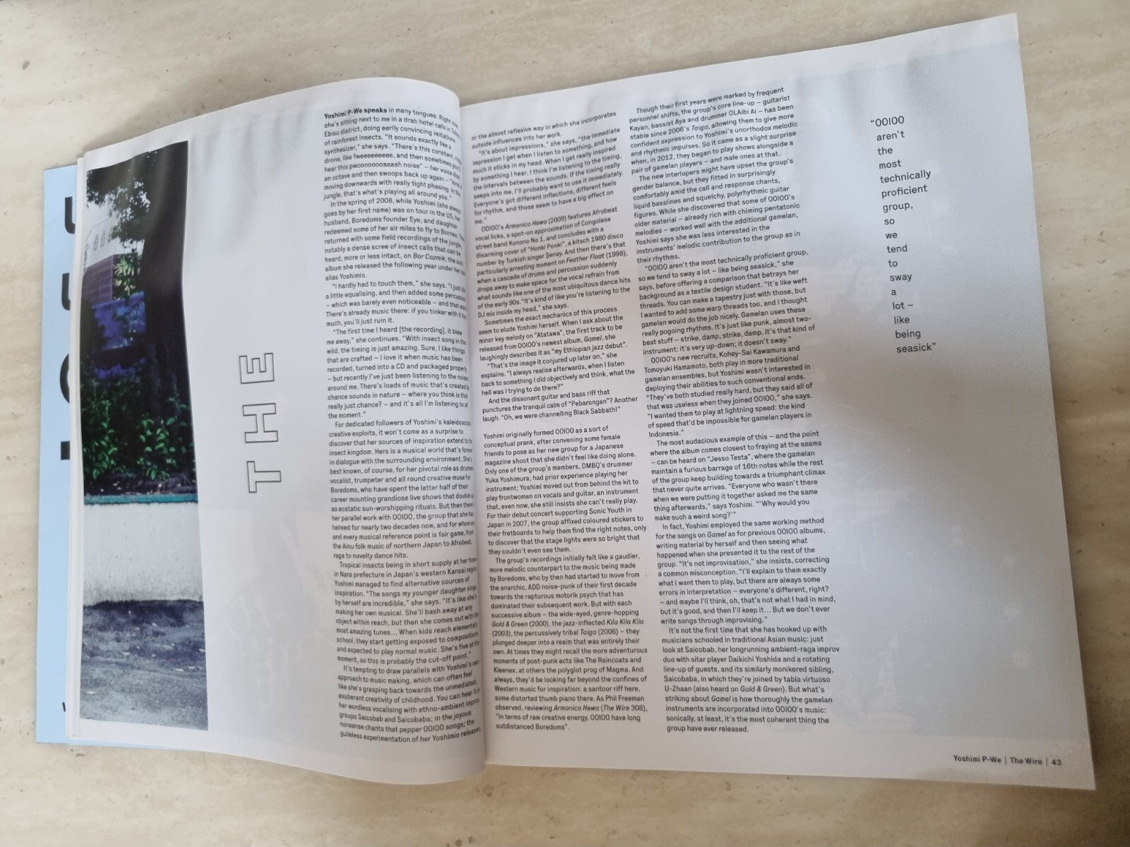 The Wire Magazine Issue 365 July 2014 Yoshimi P We