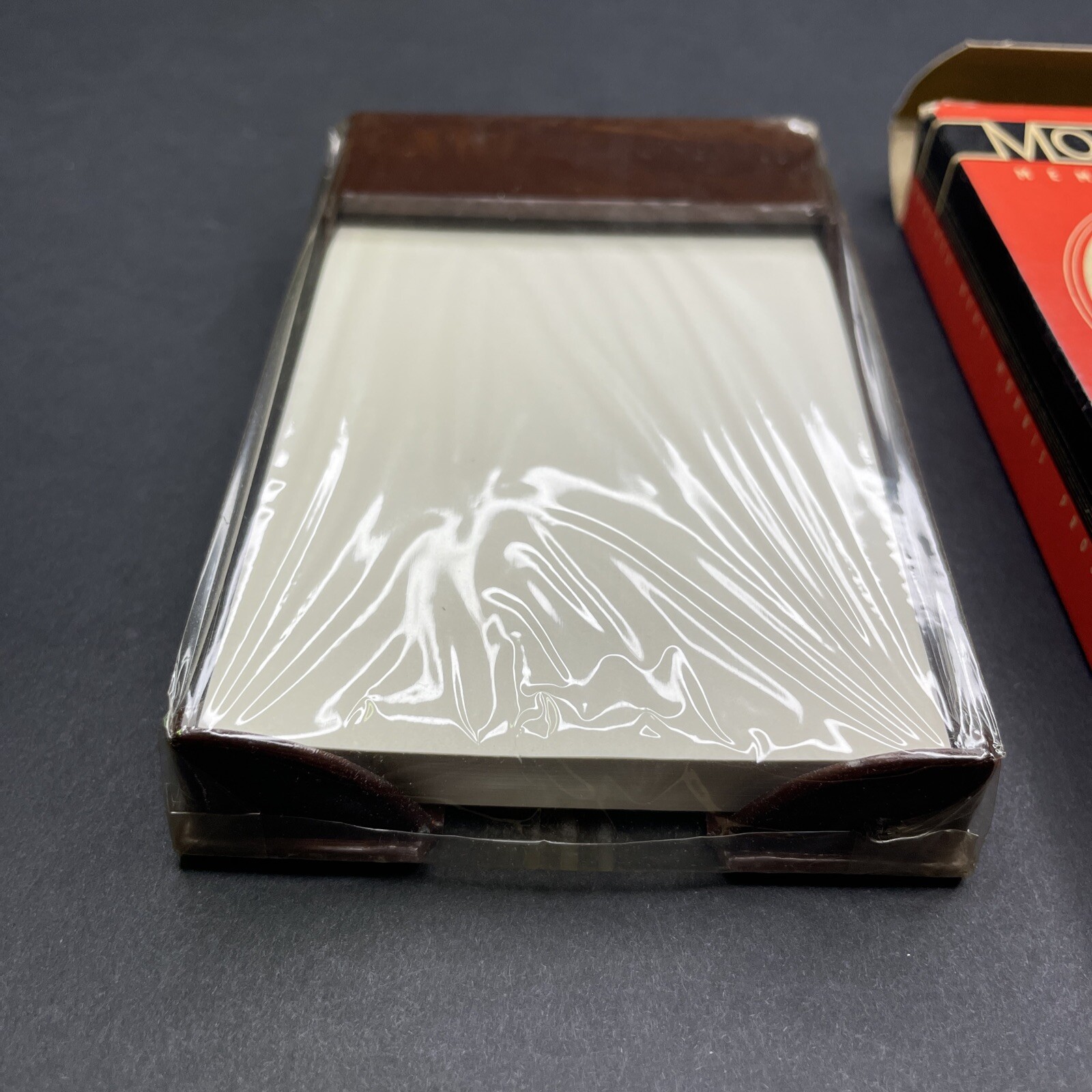 Vintage 1960s MorrisMem Telephone Blank Paper Pad With Memo Pad Holder USA Made