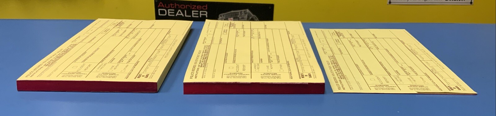 2 Vintage Chicago Police Records / Non Department Inquiry Pads