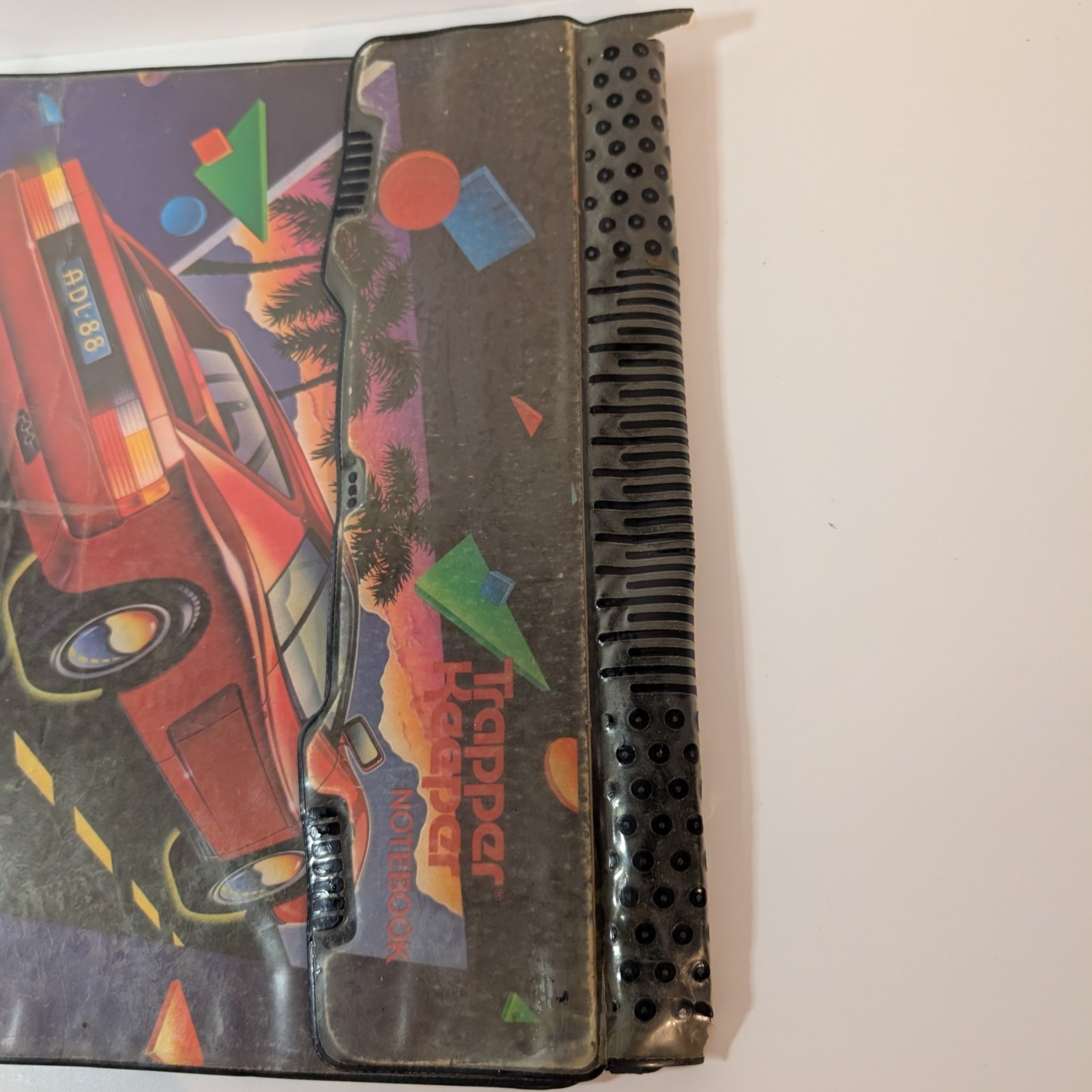 Vintage 80’s Red Ferrari Mead Trapper Keeper Collectible Rare, IN POOR CONDITION