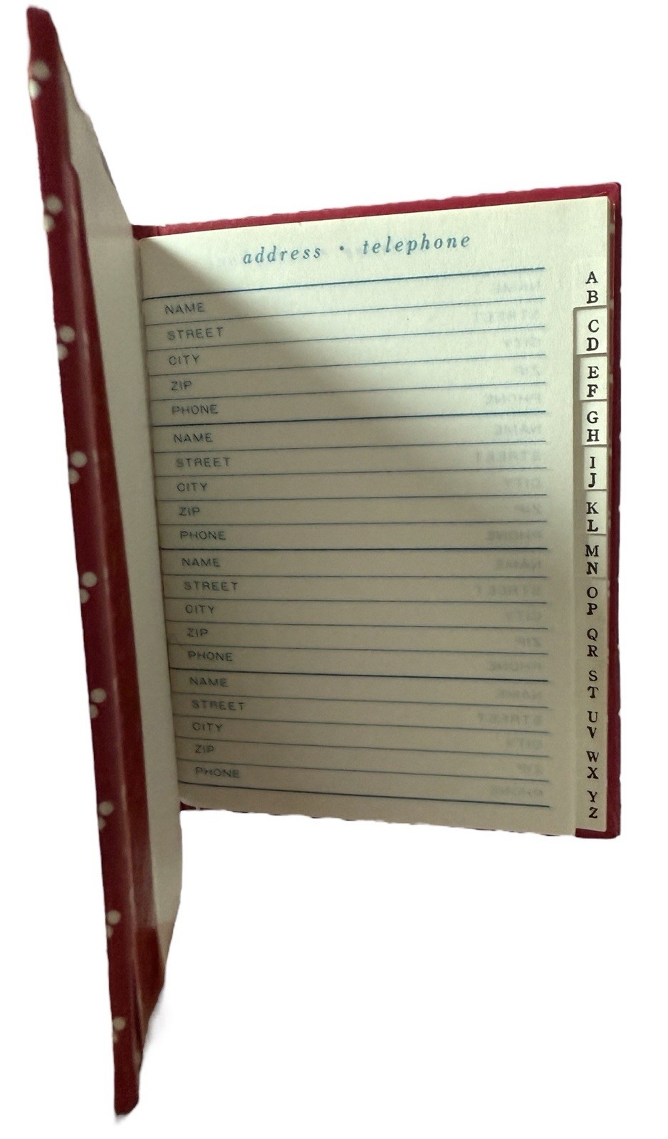 Critter Sitters Mini Vtg Telephone & Address Book Kitty Cat Kitten Workout NEW
