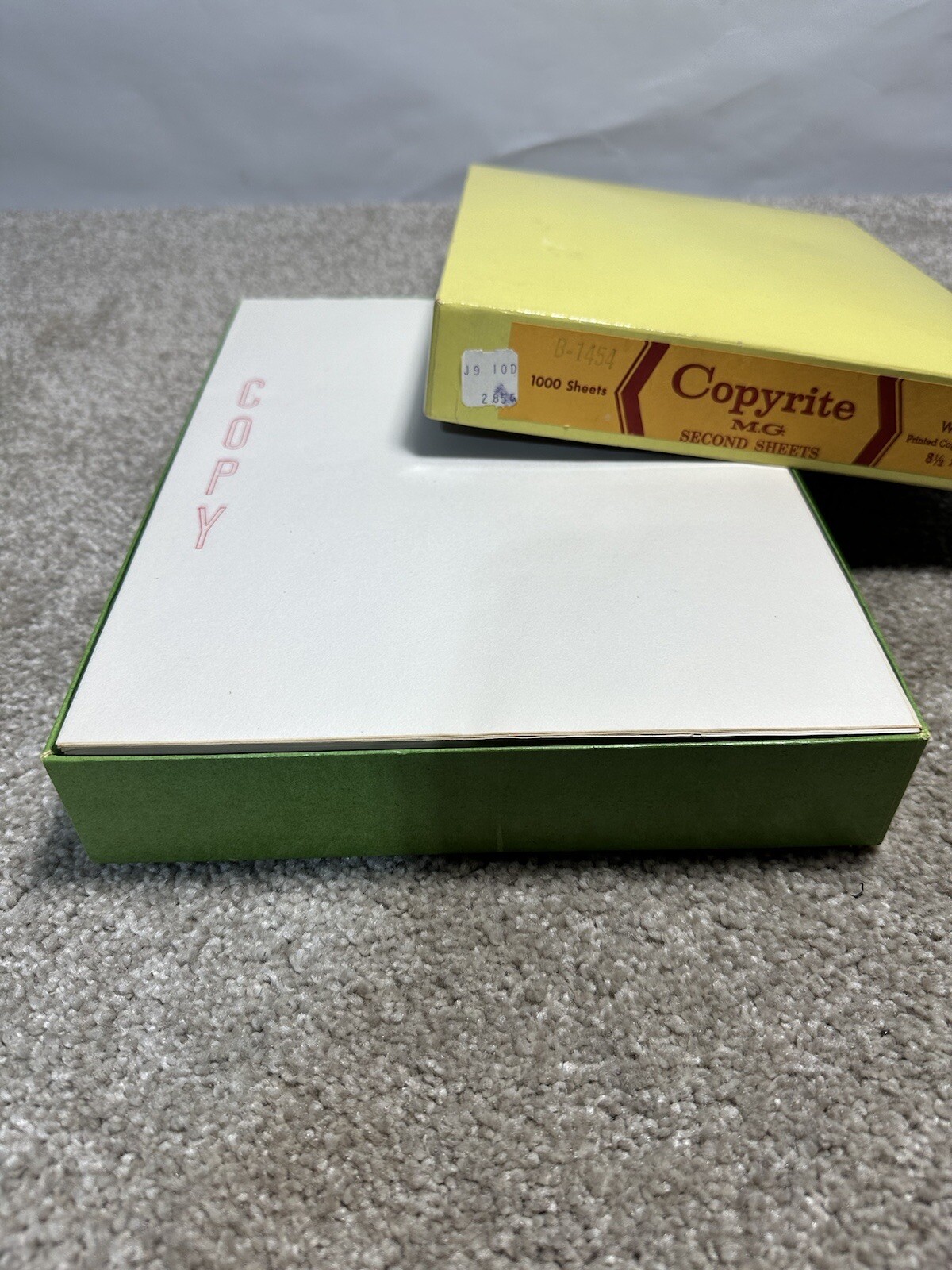 20 Sheets of UNUSED Vintage 8 1/2″ x 11″ Onion Skin Stationary Paper “Copy”