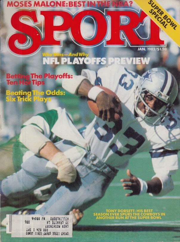 SPORT 1 1982 Moses Malone NFL Playoffs Gene Upshaw Mike Liut &c