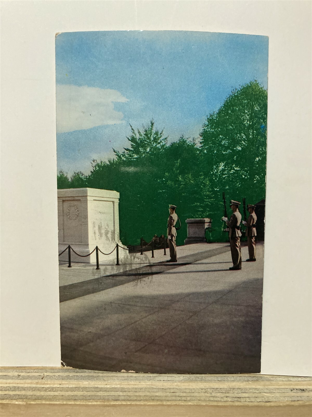 1955 The Tomb of the Unknown Soldier Post Card Postcard Washington DC Vtg