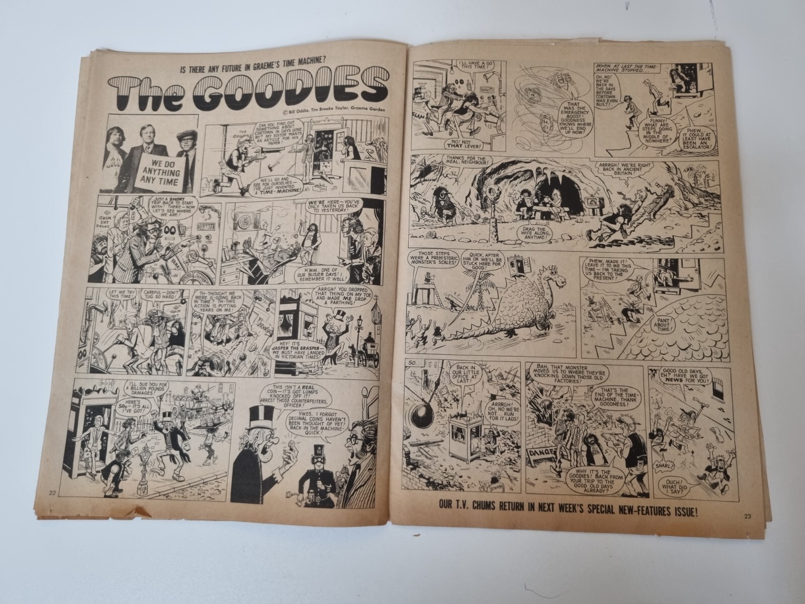 Cor!! 14th JApril 1973 Ipc Magazines British Weekly Comic