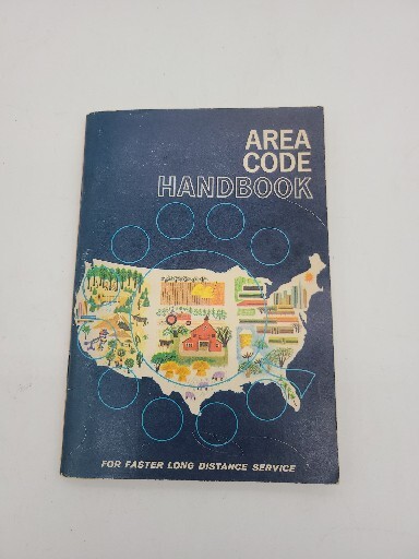 Bell System Yellow Pages Area Code Handbook 1961