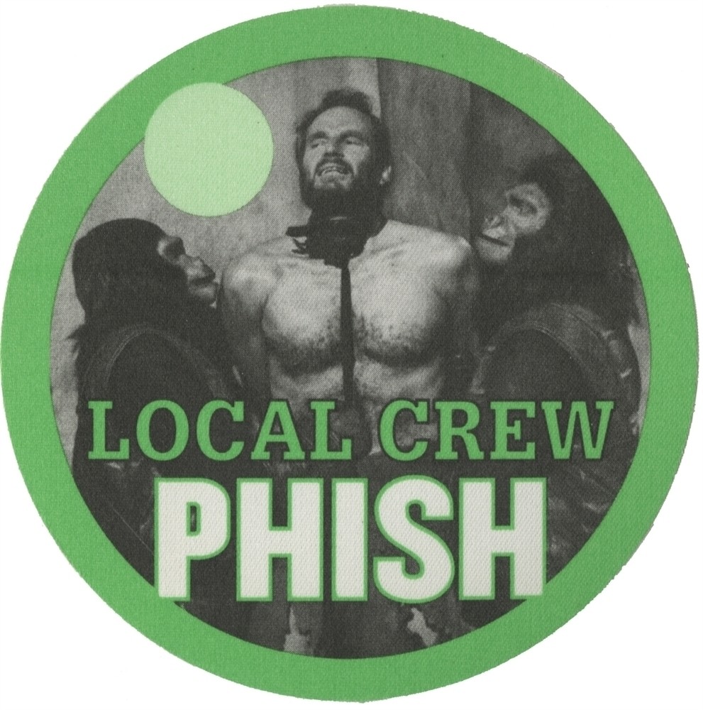 Phish 1998 The Story of the Ghost concert tour Backstage Pass