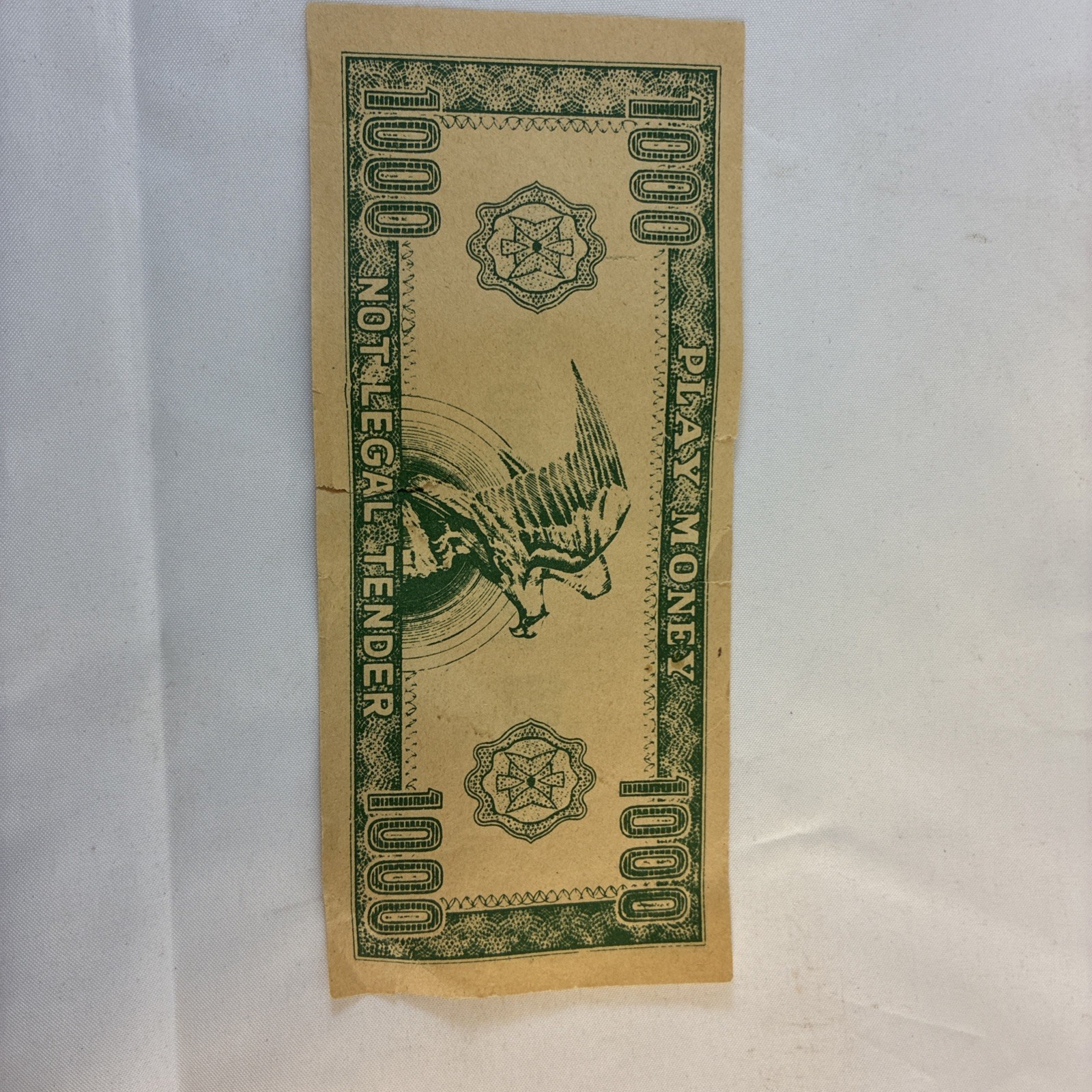 Vintage Old Play Paper Money 21 Bills – 1s, 5s, 10s, 100s And One $1000