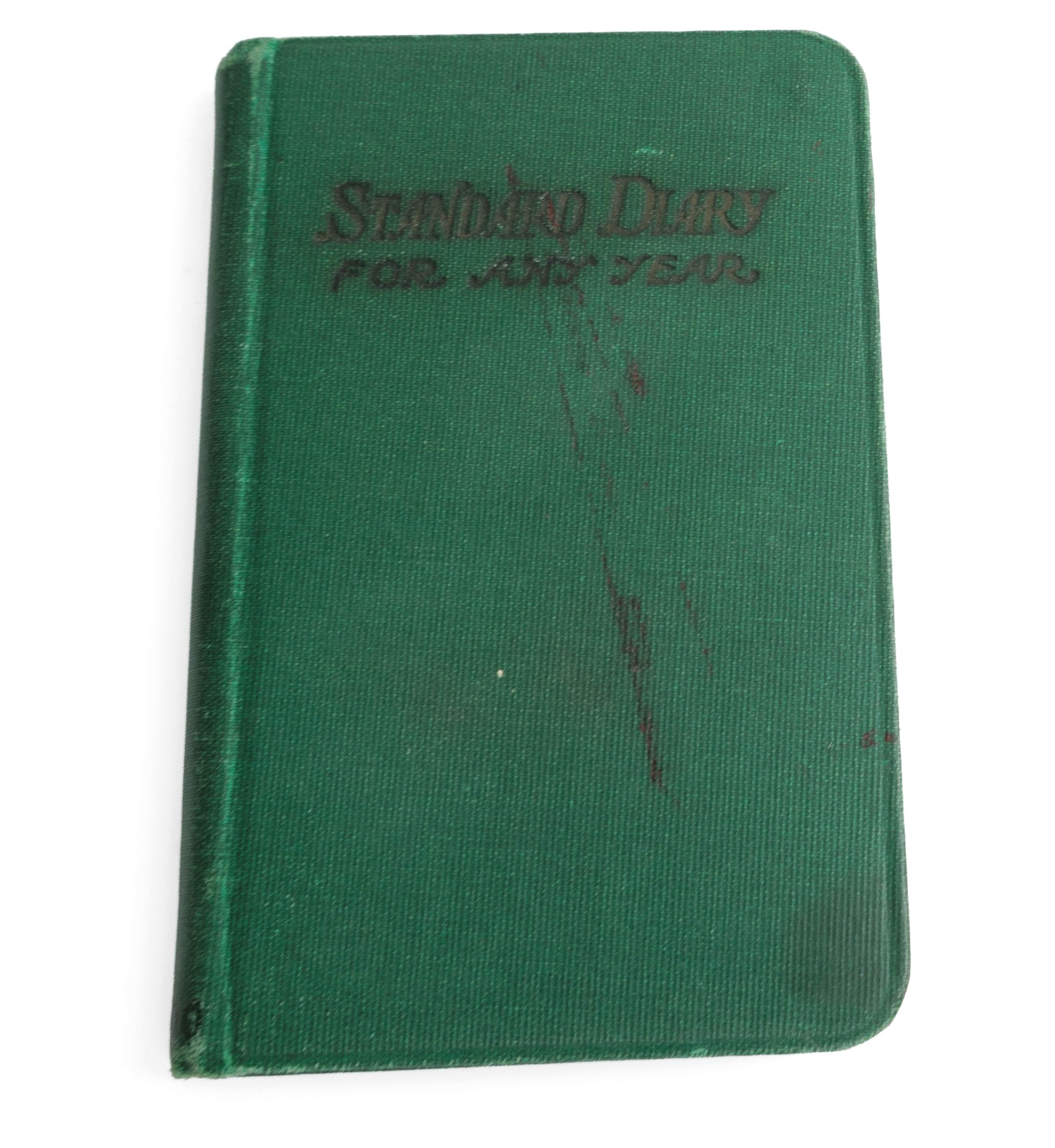 Vintage Diary Used Michigan 1940s