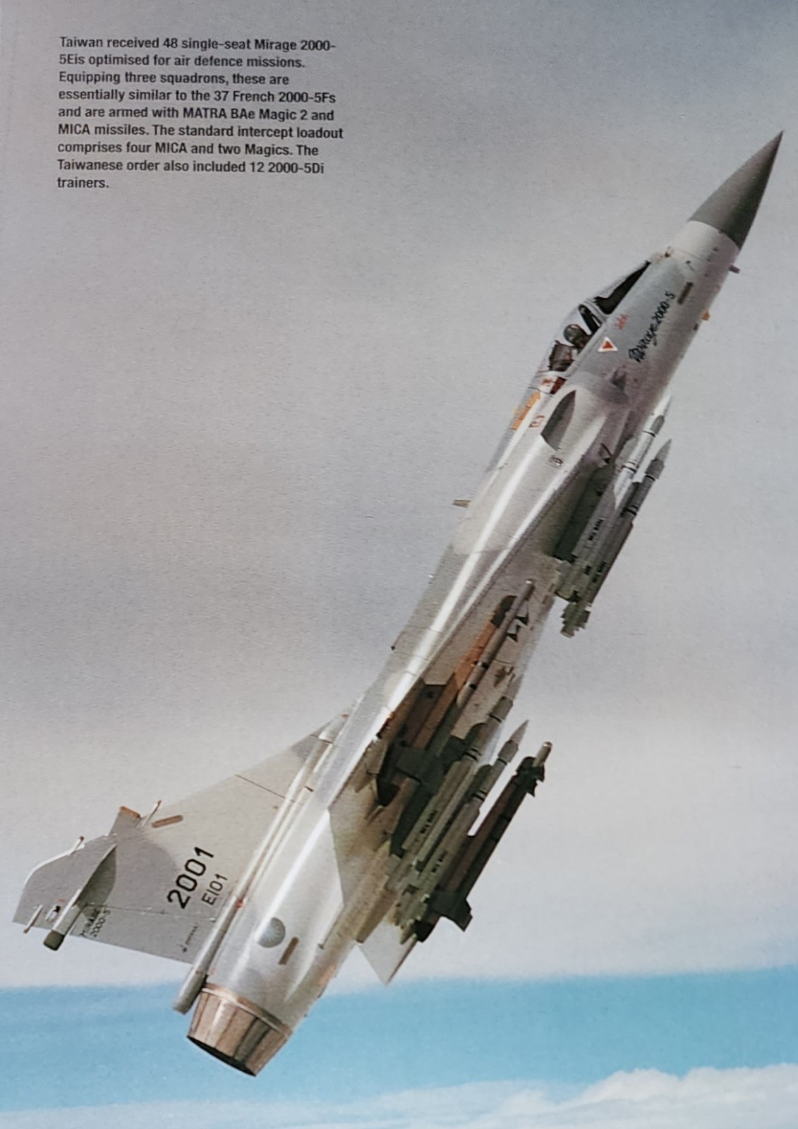 Dassault Mirage 2000 Jet Plane Picture Aircraft Aviation Original Decor