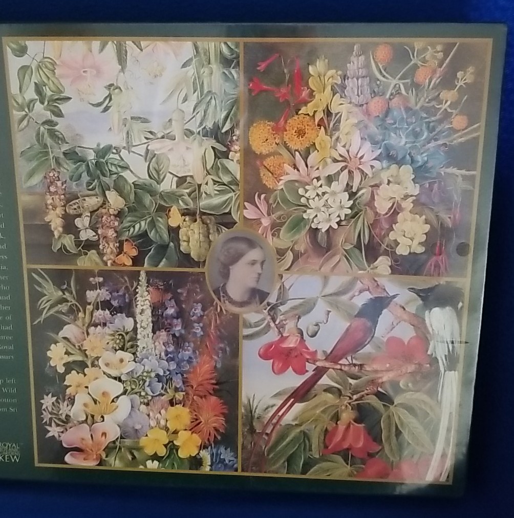 NEW ANTIQUE: Flower Paintings By Marianne North. A 1996 Puzzle with 1000 Pieces.