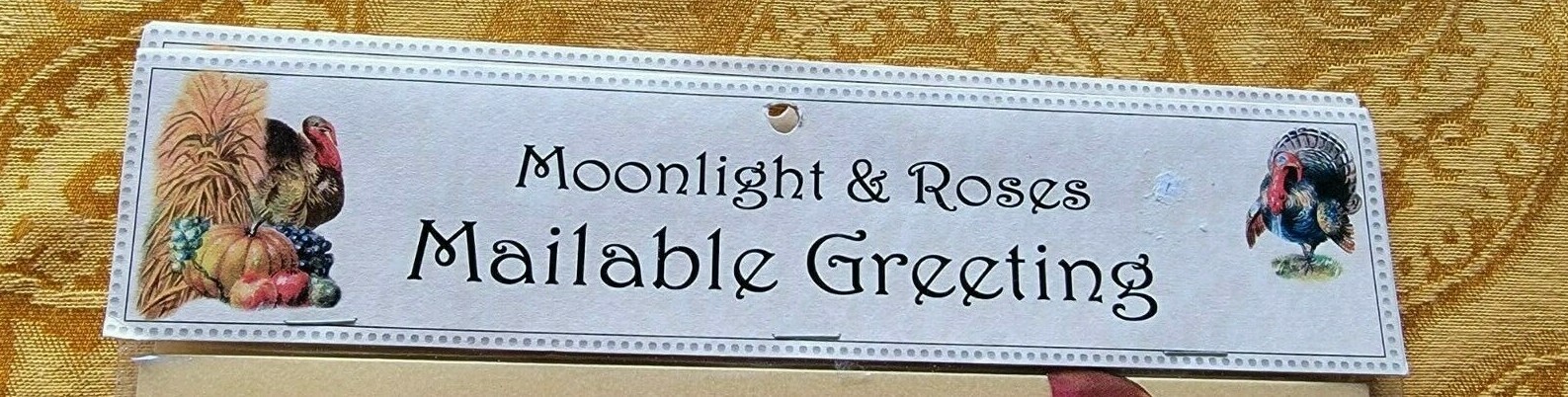IT’S FALL Y’ALL!/THANKSGIVING MAILABLE GREETING/MOONLIGHT & ROSES!