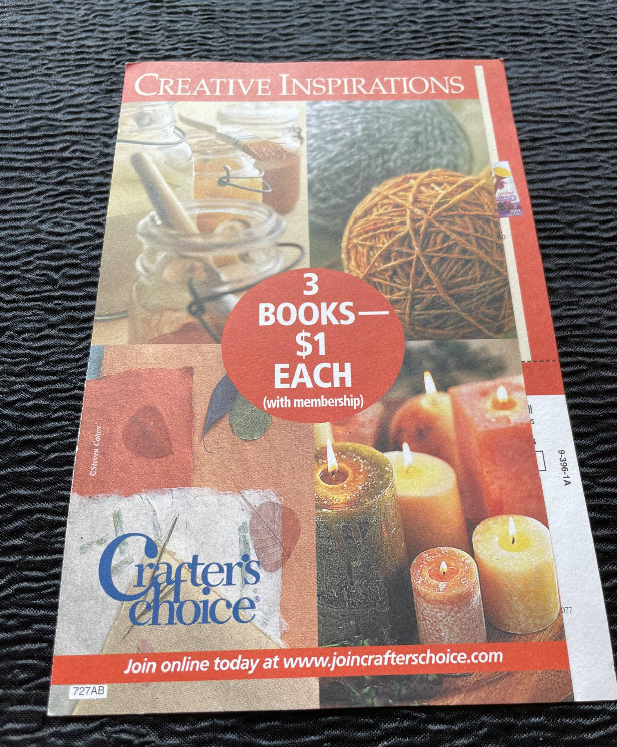 Crafter’s Choice 2004 Advertising Flyer Order Form Crafting Books Paper
