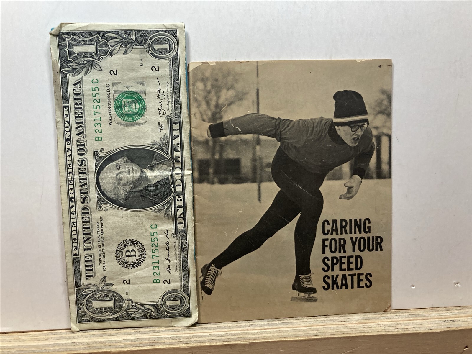 1960’s Bauer Caring for Your Speed Skates Booklet NHL Skating Hockey Vtg