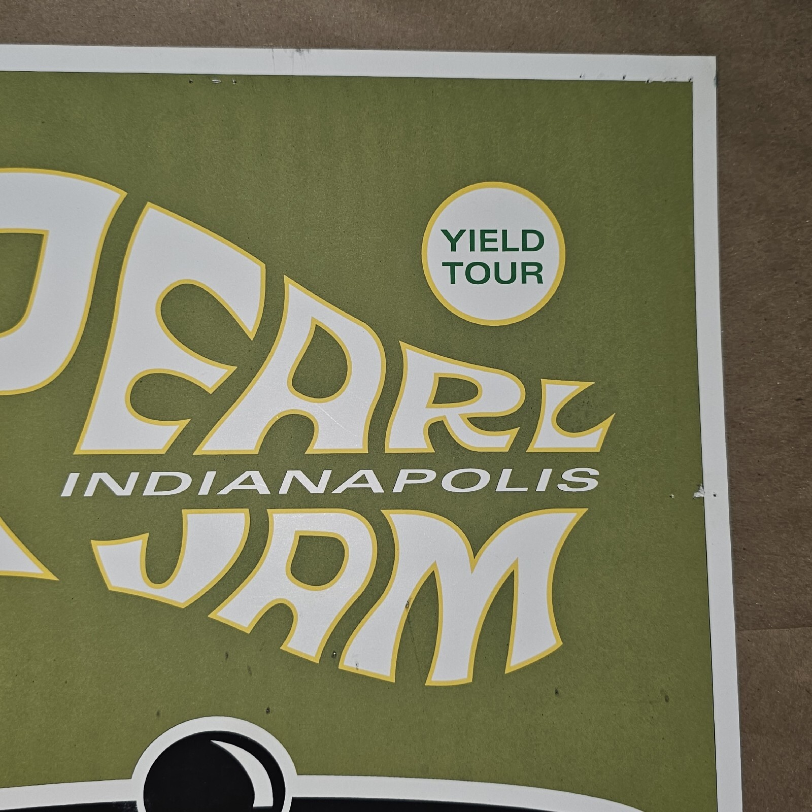 1998 Pearl Jam Noblesville IN Ames Bros Concert Poster Screen Print Deer Creek