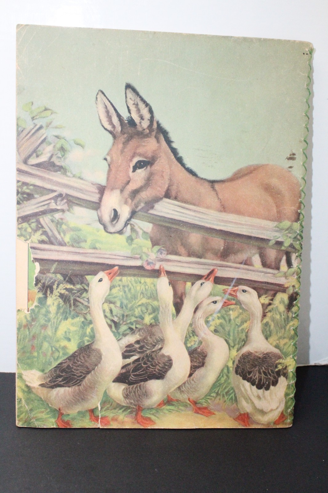 Vintage Farm Friends Large Children’s Paperback Book