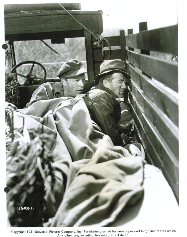 Mark Stevens Alex Nicol in Target Unknown 8×10 1951 #2