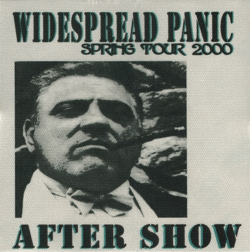 Widespread Panic 2000 concert tour Godfather – Luca Brasi Backstage Pass