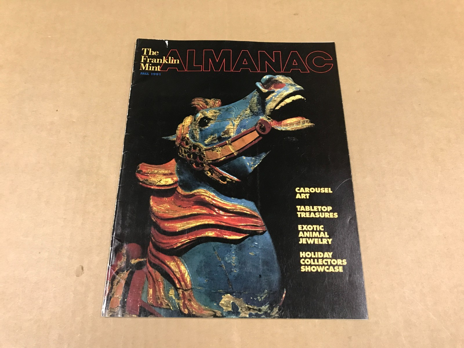 Vintage The Franklin Mint Almanac – Fall 1991