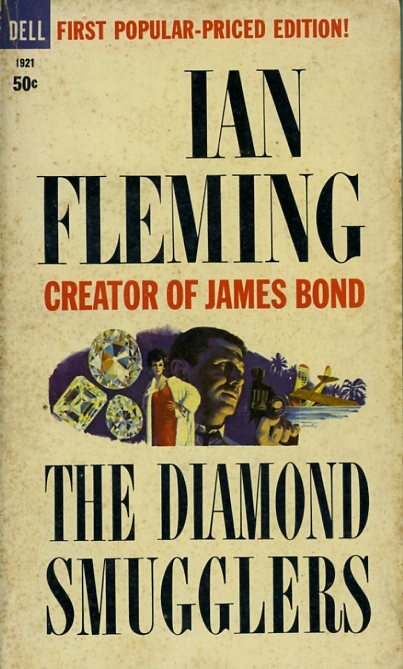 Ian Fleming The Diamond Smugglers Dell Paperback Book