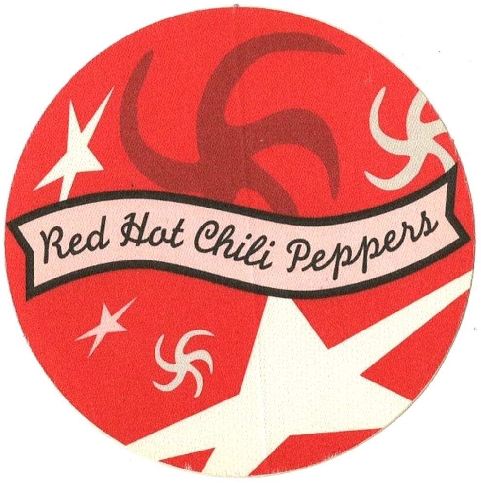 Red Hot Chili Peppers 1995 One Hot Minute concert tour Backstage Pass