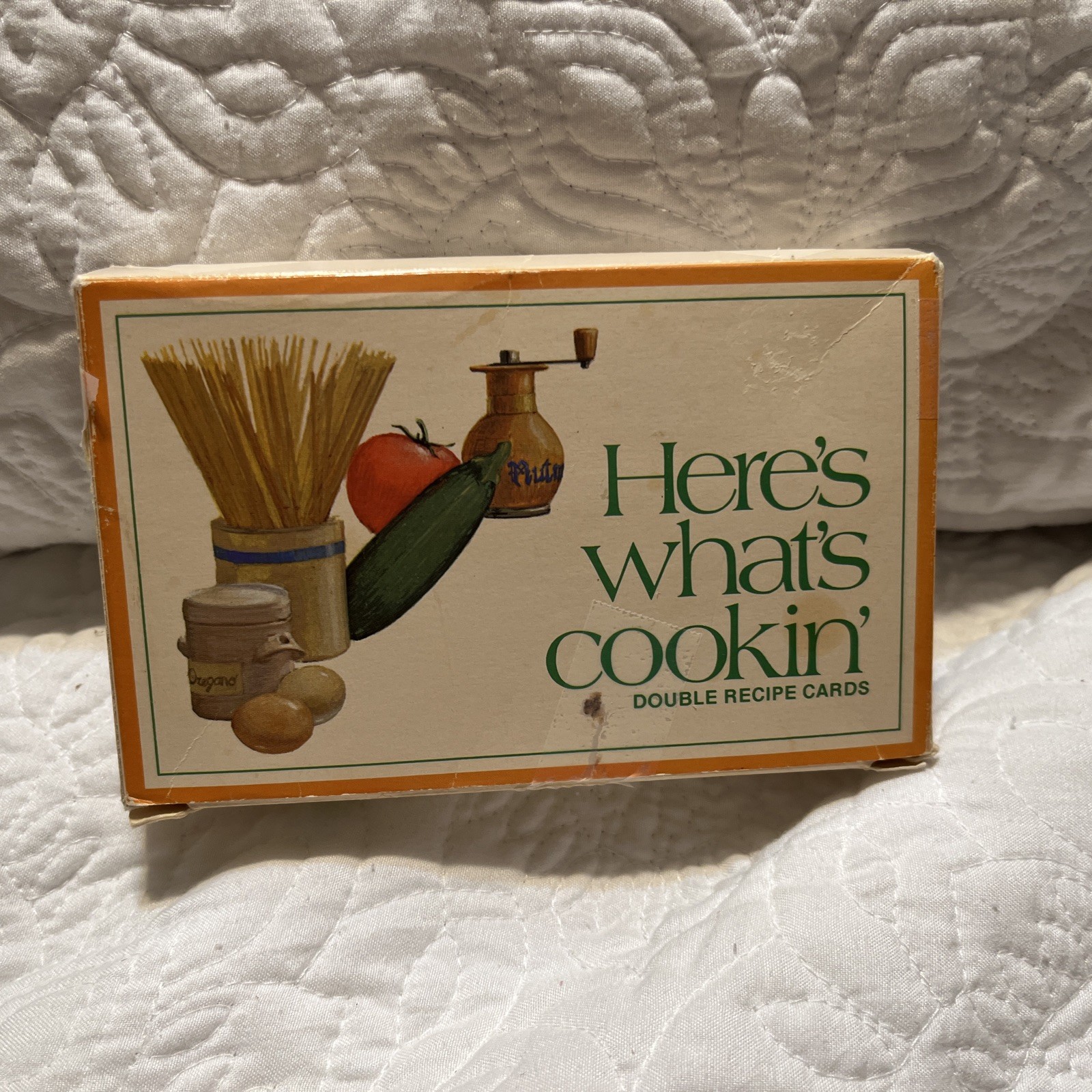 Vintage Current Recipe Cards 70’s Here’s What’s Cookin’