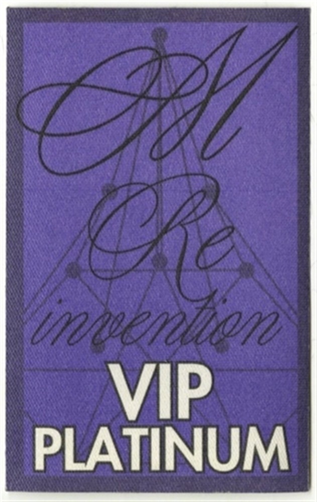 Madonna 2004 Re-Invention concert tour VIP Platinum Backstage Pass
