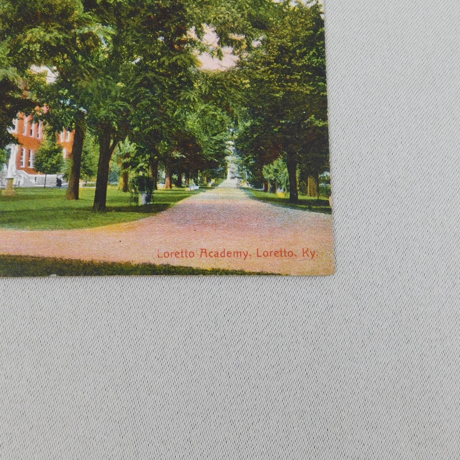Vintage Loretto Academy Loretto Kentucky Lithograph 1910s 20s Antique Postcard