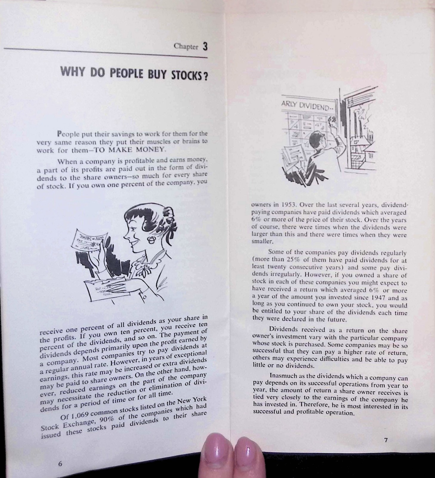 1954 GE General Electric ABC’s Stocks & Bonds Booklet Typographic Cover