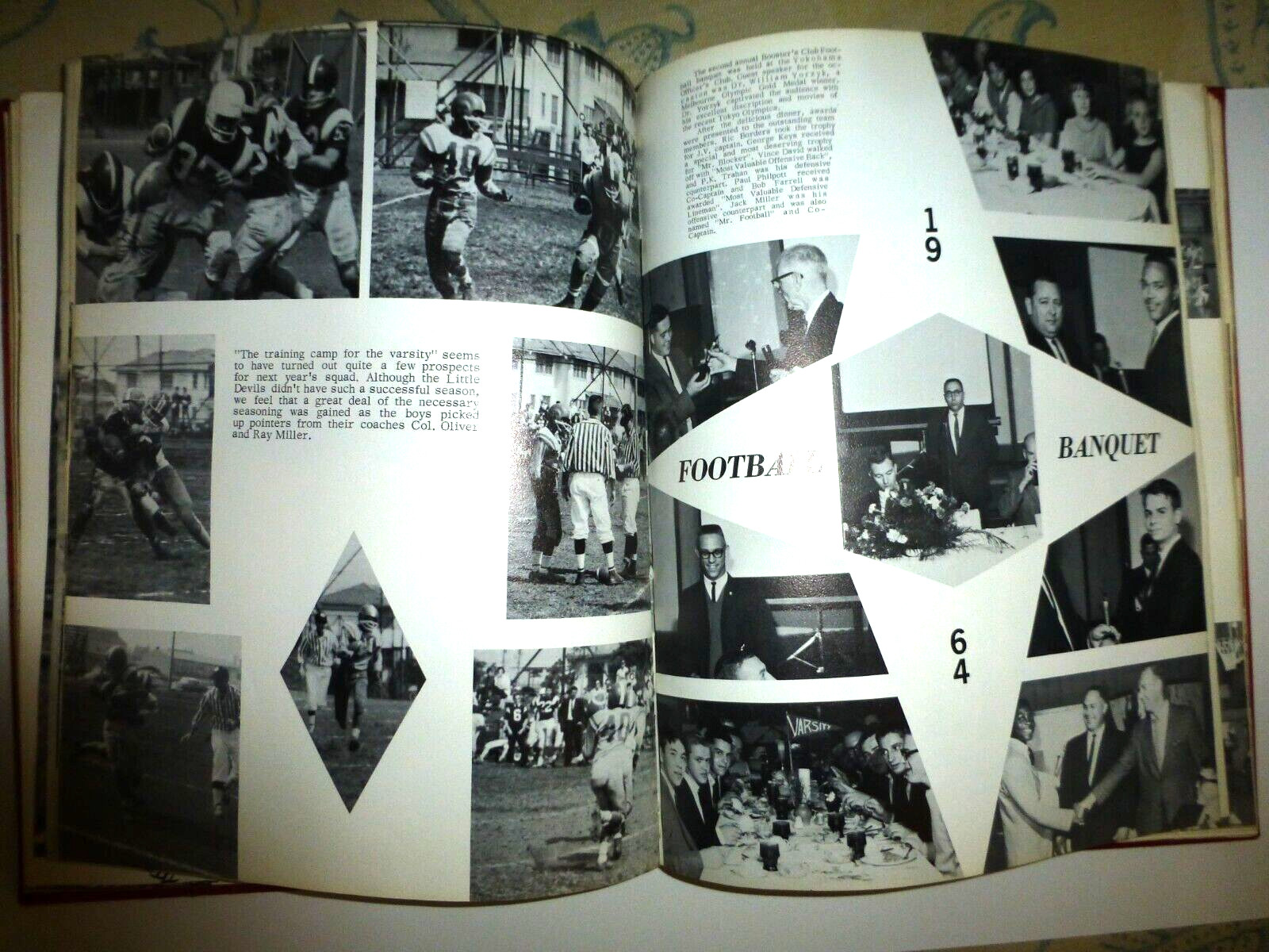 YEARBOOK YOKOHOMA JAPAN NILE KINNICK HIGH SCHOOL THE KRIMSON 1965