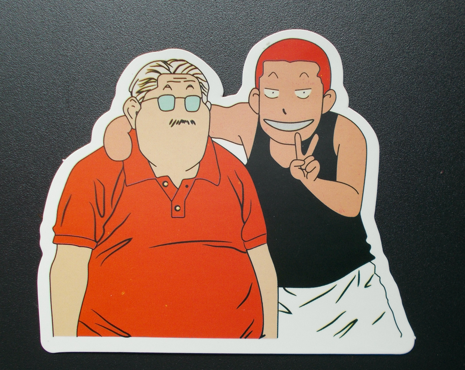 Sticker Decal Matte Finish “Friends” Laptop, Stickerbomb (M217)