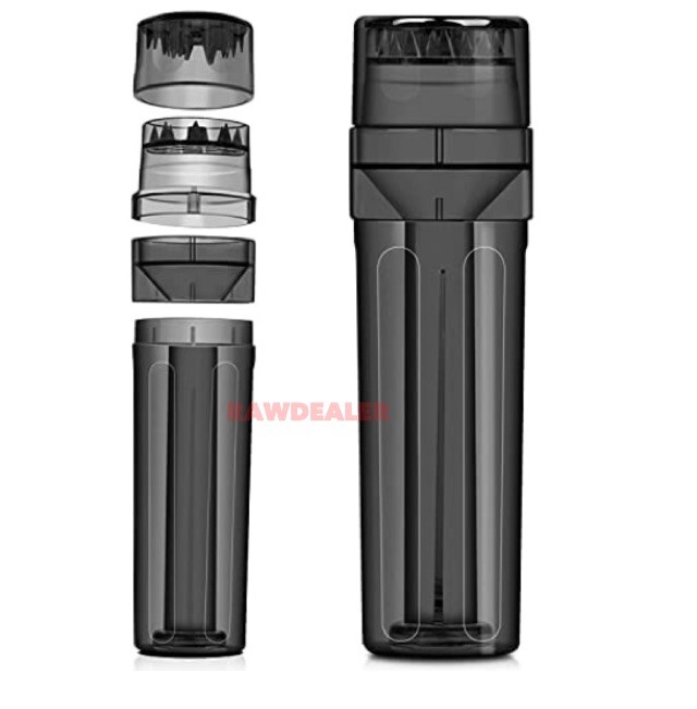 RAW cone king Size classic pre rolled(200PK) +filler grinder storage 3 in 1