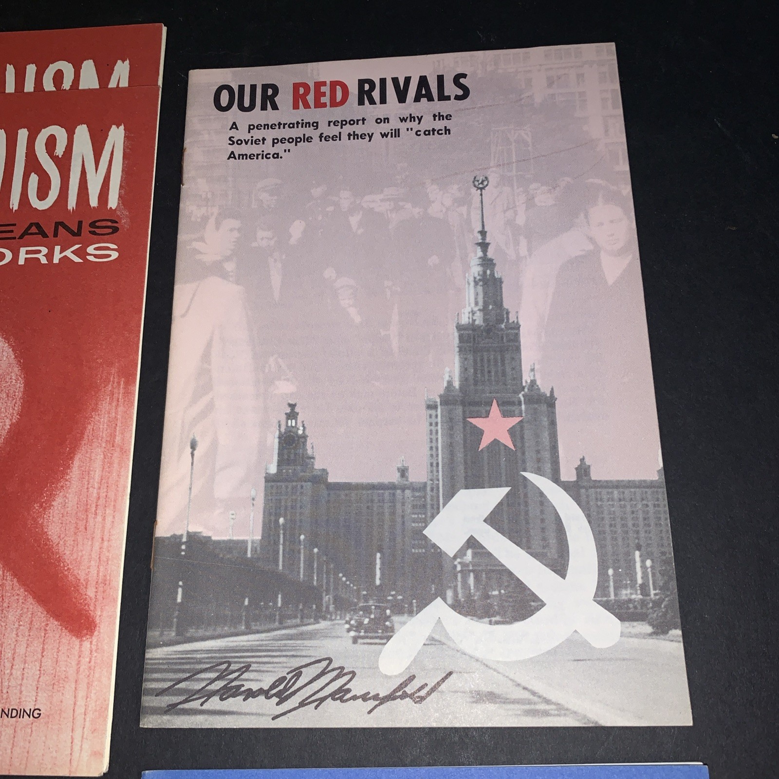 Vintage 1950s 1960s Anti Communism Pamphlets Lot General Motors GM Men & Women