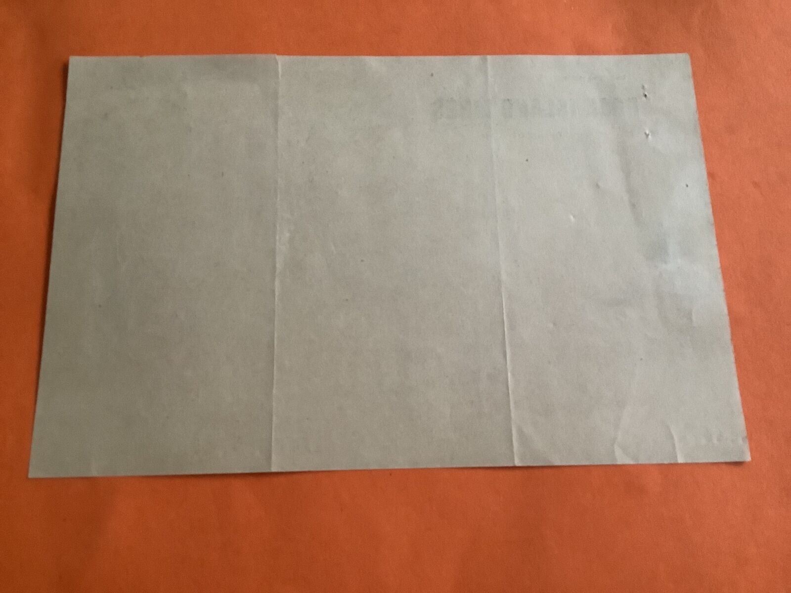 U.S. Rock Island Lines 1909 Receipt R40224