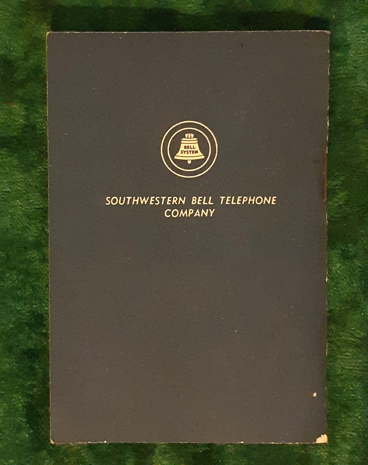 Vintage Blue Book of Telephone Numbers – Southwestern Bell Telephone- 1950’s-60s