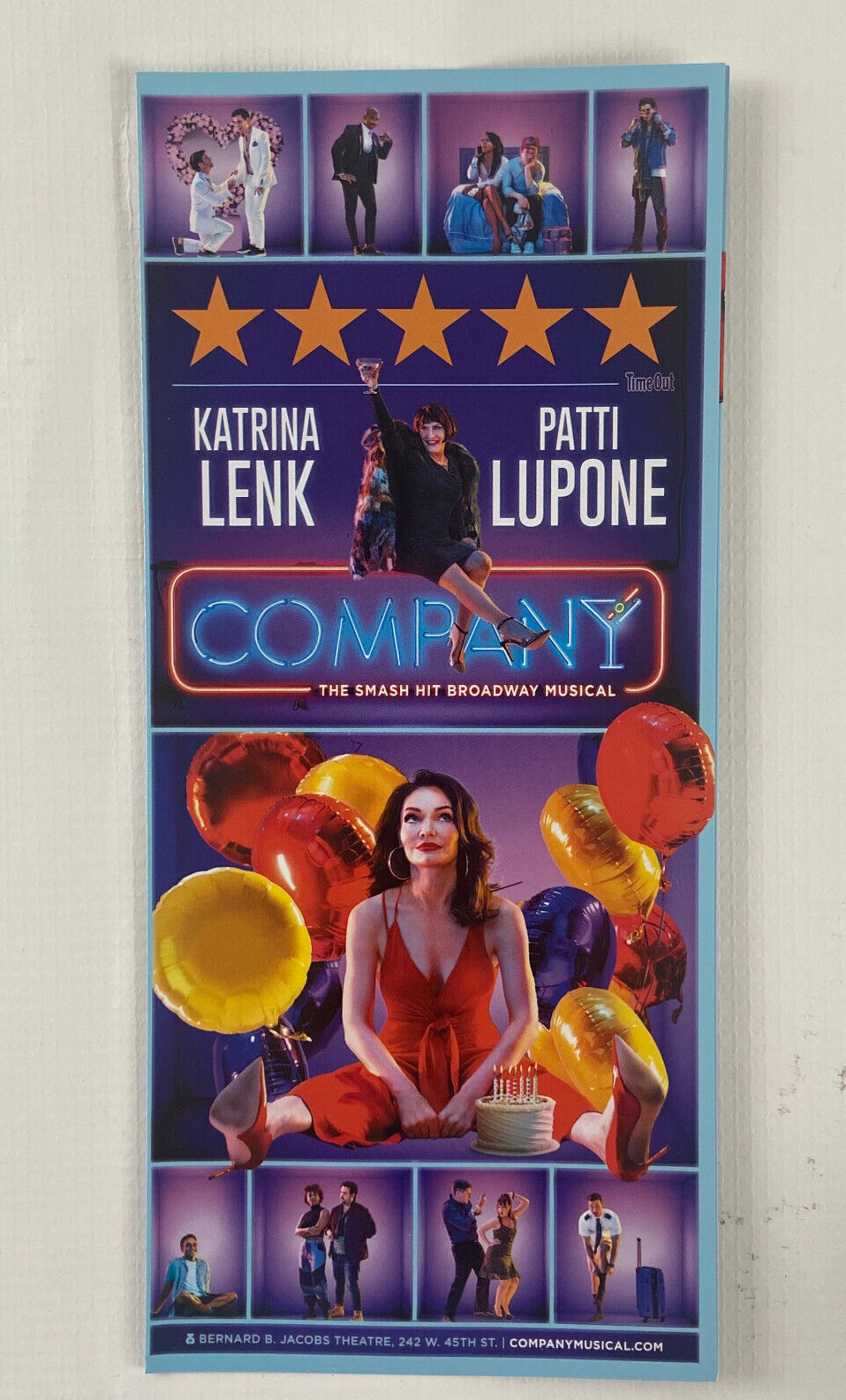 Company Katrina Leak 2022 Ad Flyer Broadway NYC New York City Advertisement Ads
