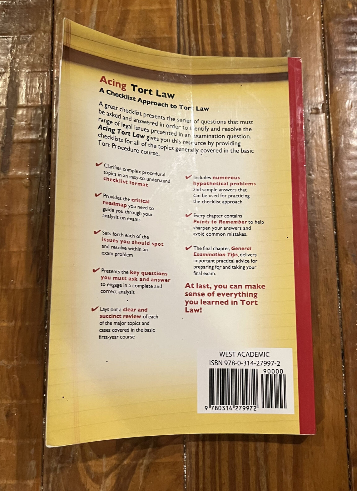 Acing Tort Law Paperback Shubha Ghosh