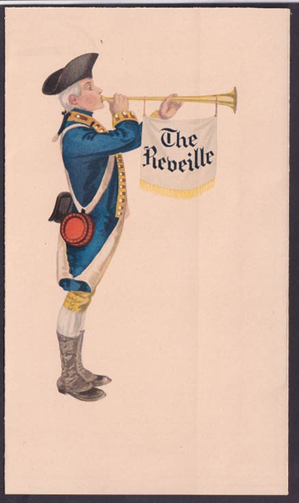 Bell Telephone Philadelphia Let Your Phone Be Your Reveille folder c 1915