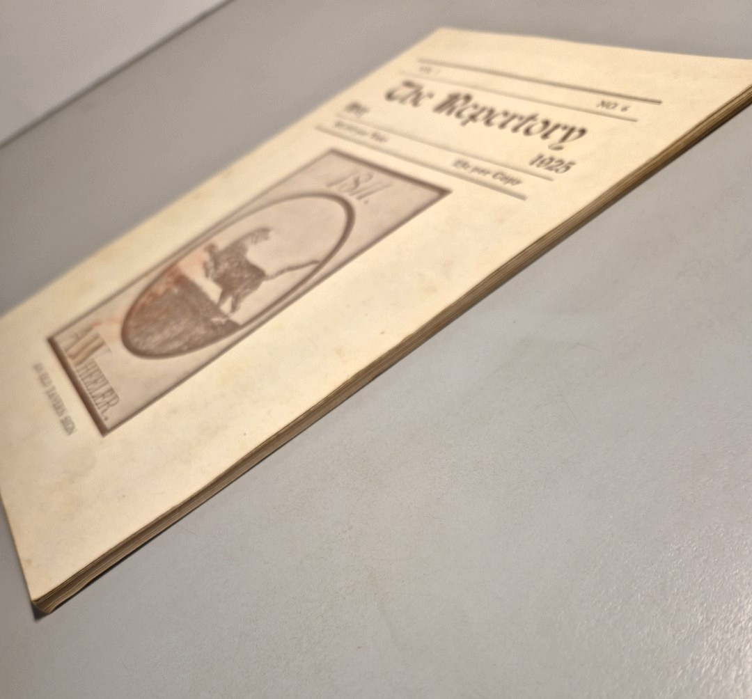 The Repertory Vol I No 6 May 1925 Antique Tavern Sign Issue A. Wheeler 1811