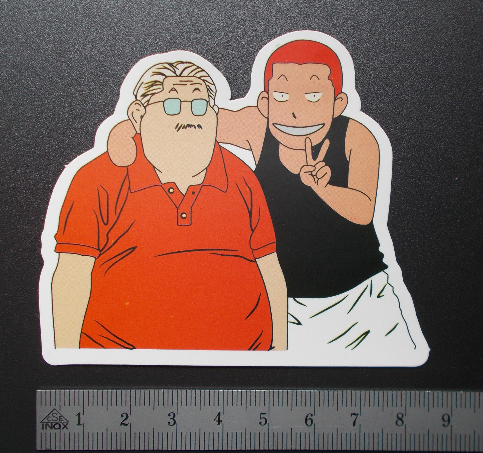 Sticker Decal Matte Finish “Friends” Laptop, Stickerbomb (M217)