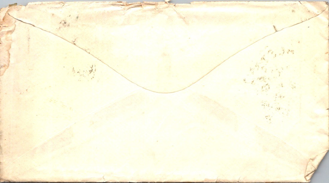 1870 Letter & Envelope from New Alstead NH to Rev. John C. Kimball Ipswich MA