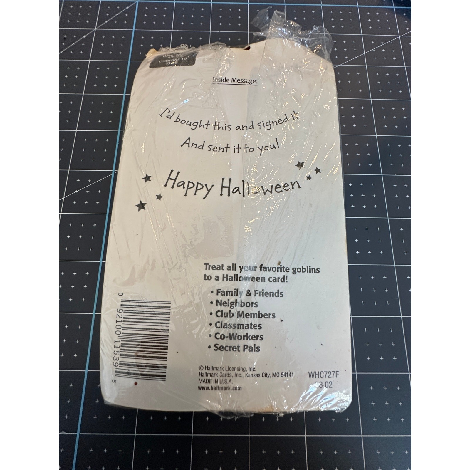 Connections from Hallmark Halloween Cards