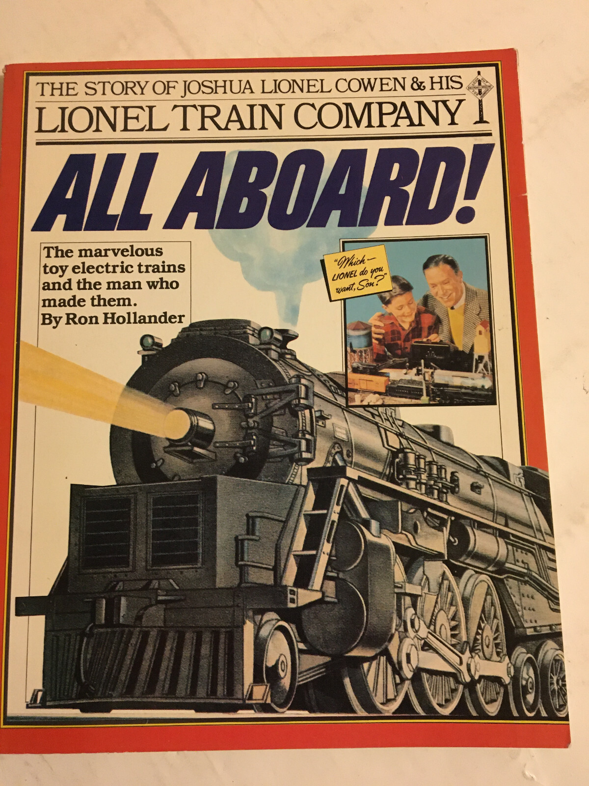 Collection Lot of 3, Train & Model Train Books, Railroadiana, Lionel, History